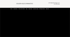 Desktop Screenshot of goldenislesgym.com